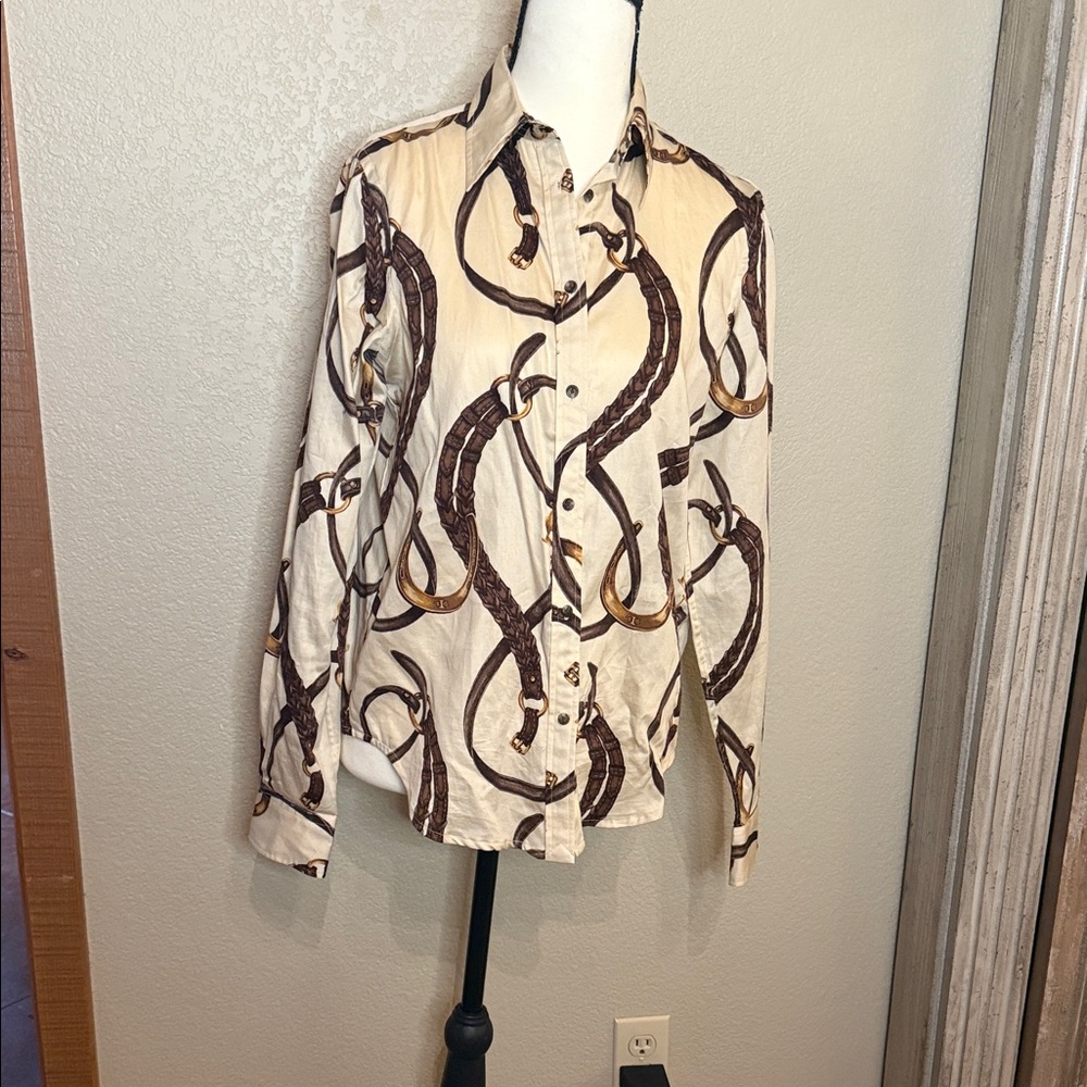Stunning Ralph Lauren Equestrian Shirt